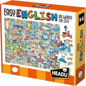Headu Easy English 100 Words - City
