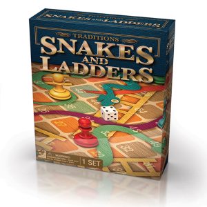 PRIMA Traditions Snakes And Ladders Board Game